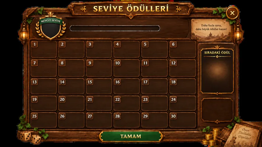 Seviye ödülleri